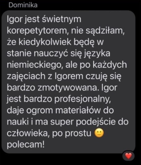 Opinia — Dominika